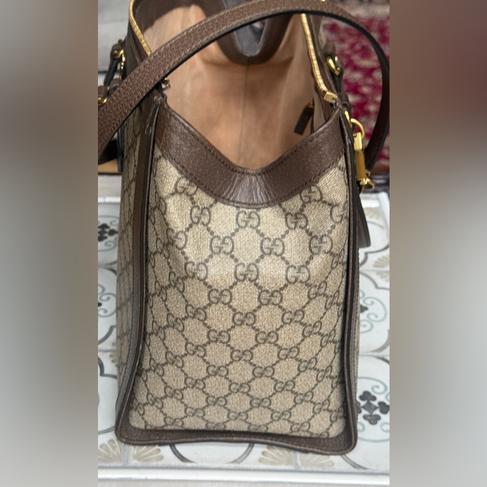 Gucci Ophidia Medium Top Handle Bag - Picture 9 of 16